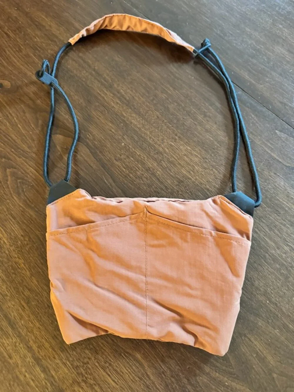 Merrell Wayfinder Packable Sacoche Bag Burnt Orange Water Resistant Crossbody